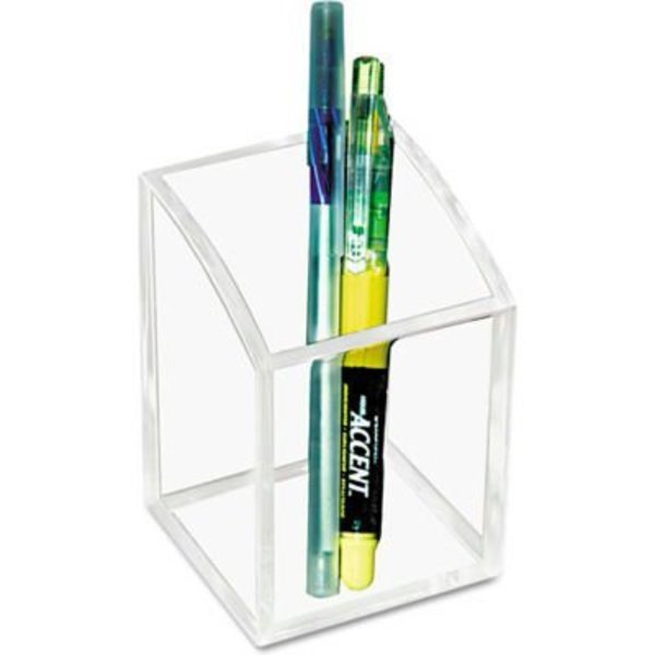 Kantek. Kantek Clear Acrylic Pencil Cup, 2-3/4inW x 2-3/4inD x 4inH AD-20